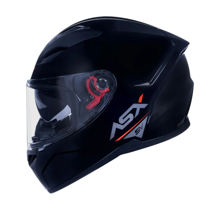 CAPACETE ASX CITY SV PRETO BRILHANTE