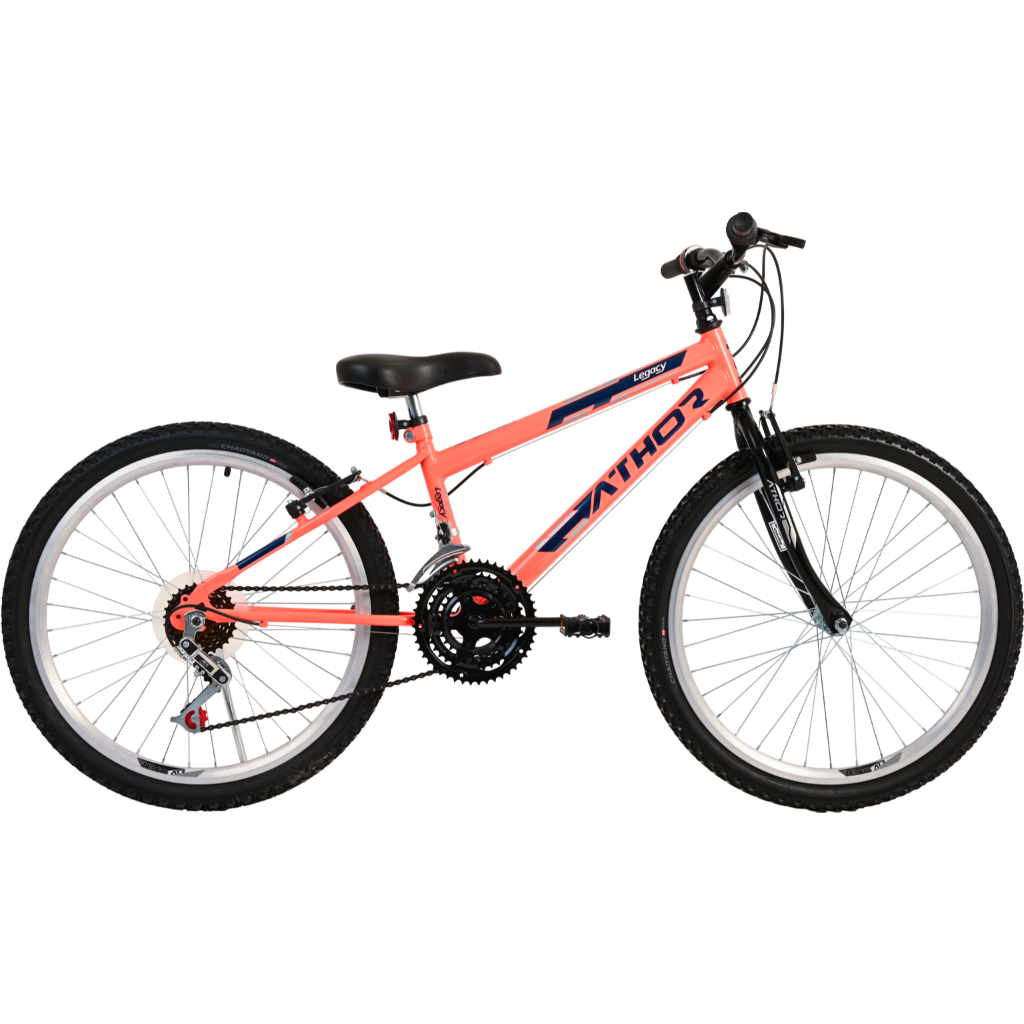 Bicicleta Infantil Athor Legacy Aro 24 - 18 Marchas em Oferta na Shopee