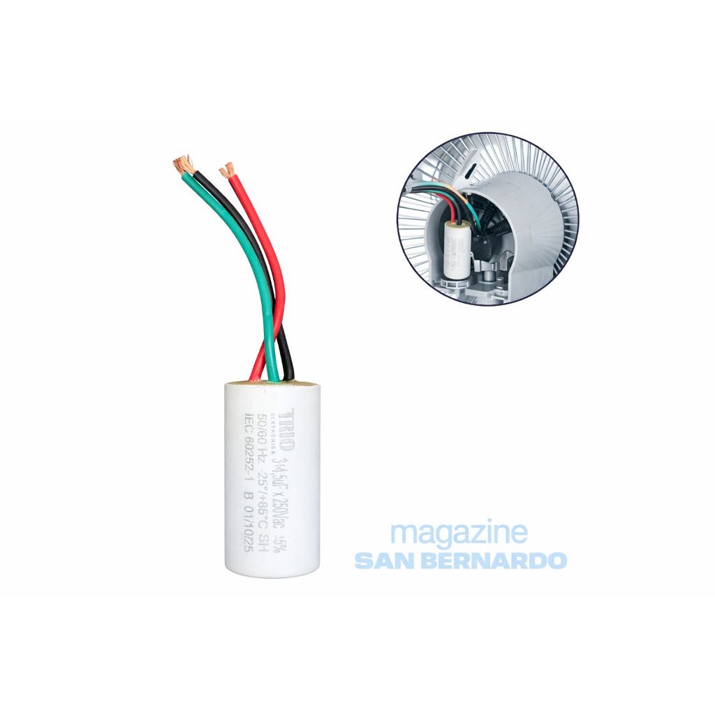 Capacitor 127V 3 Fios Ventilador Teto em Oferta na Shopee