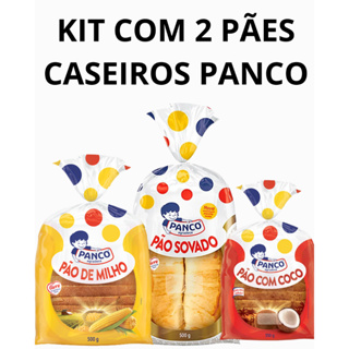 2 PÃO PANCO MILHO, COCO OU SOVADO em Oferta na Shopee
