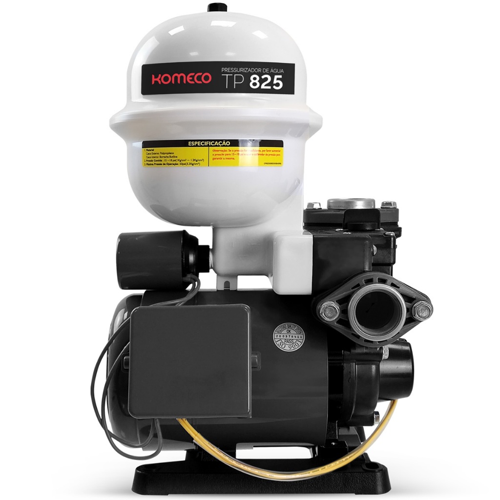 Pressurizador De Água Komeco Tp825 G3 Bivolt Automático 127/220v