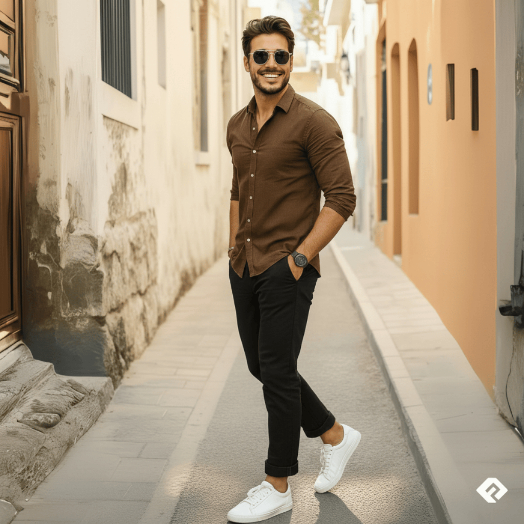 Calças Sarja Masculina Alfaiataria Esporte Fino Bolso Faca Bolso em Oferta na Shopee