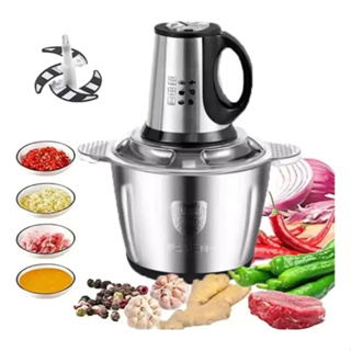 3L 1200w 5L 1000W Picador De Alimentos Moedor De Carne Mixer Elétrica Processador Cozinha Casa - 110v-220v em Oferta na Shopee