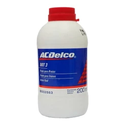 Fluido De Freio Dot3 200ml Acdelco 88902663
