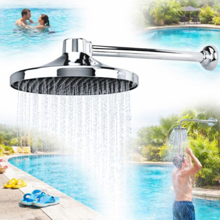 Chuveiro Fria Para Piscina Jardim Quintal Com Ducha Cromada em Oferta na Shopee