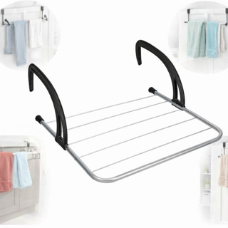 Varal Portátil Para Apartamento Secador De Roupas Prático e Retrátil Para Janela e Parede em Oferta na Shopee