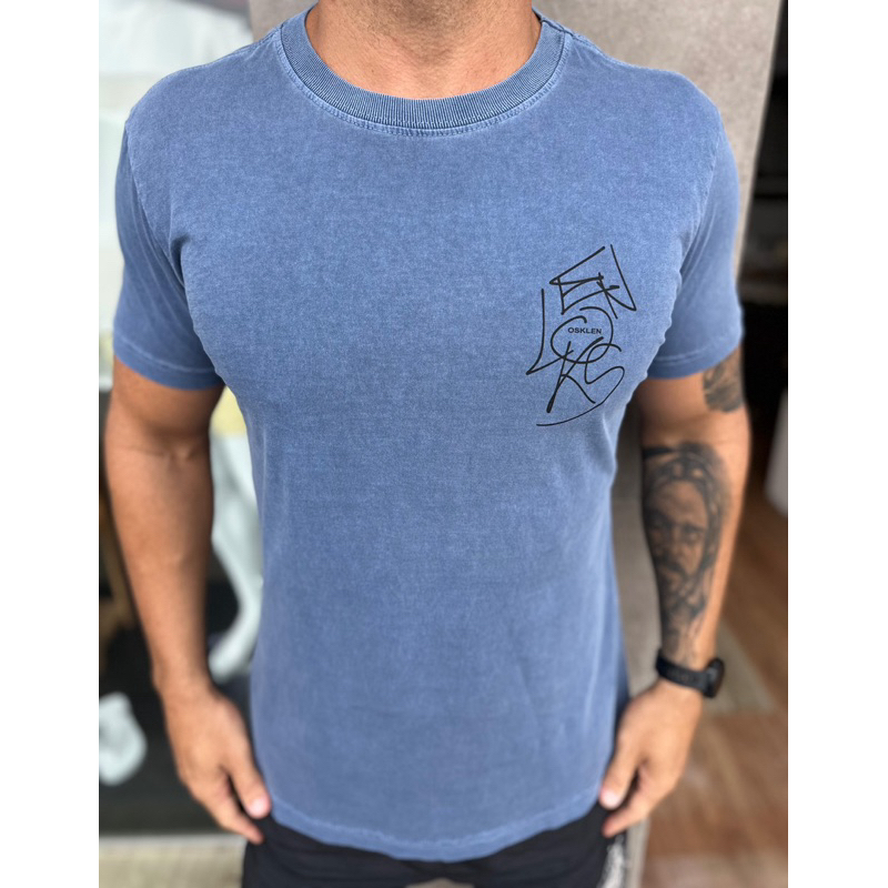 T-SHIRT CAMISETA MASCULINA ALGODÃO 30.1 em Oferta na Shopee