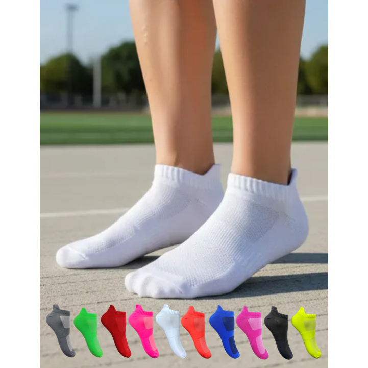 Kit 3 pares Meia Soquete Poliamida Esportiva Corrida Caminhada Ciclismo 0174 em Oferta na Shopee