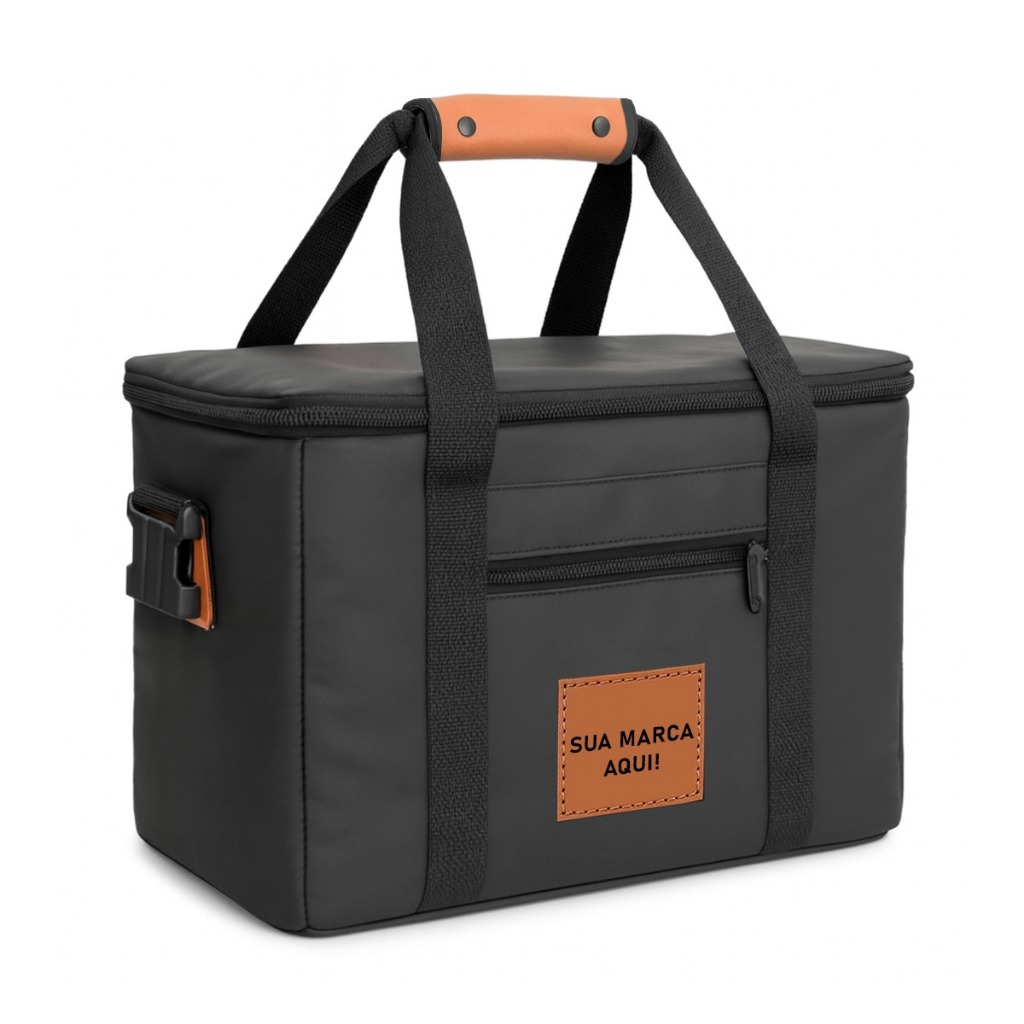 Cooler Bolsa Térmica Reforçada 30l Personalizada Bebidas Praia Camping Viagem