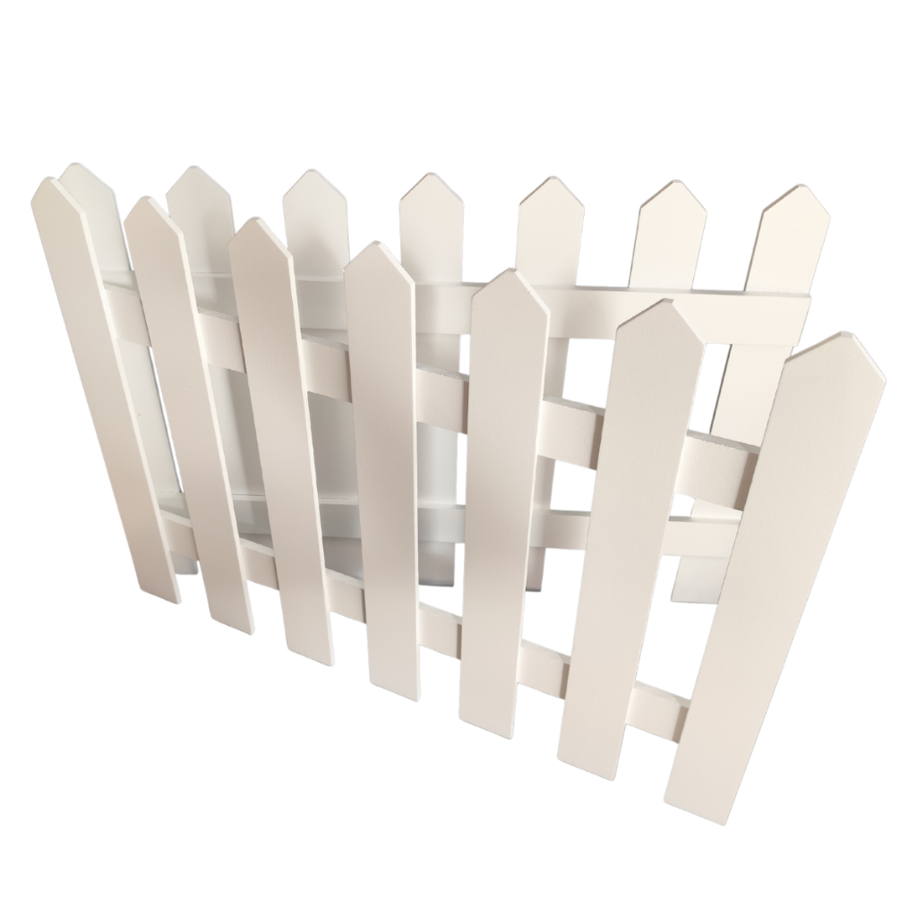 Kit 6 Cerca Lambri Cercado Cerca para Presépio Em Mdf Fazendinha 50 X 136 Decoração