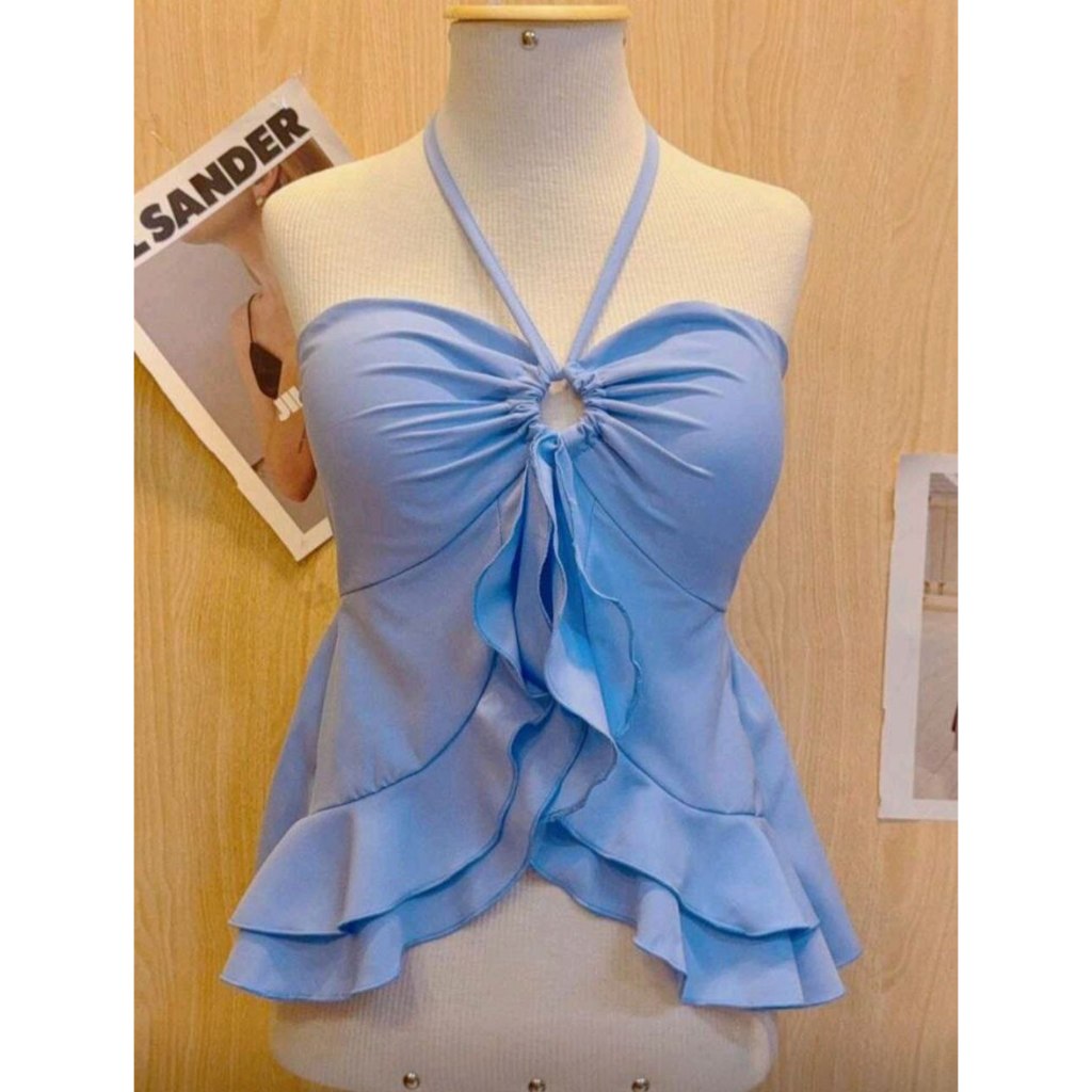 Blusinha Cropped Bata Borboleta Feminina Duna em Oferta na Shopee