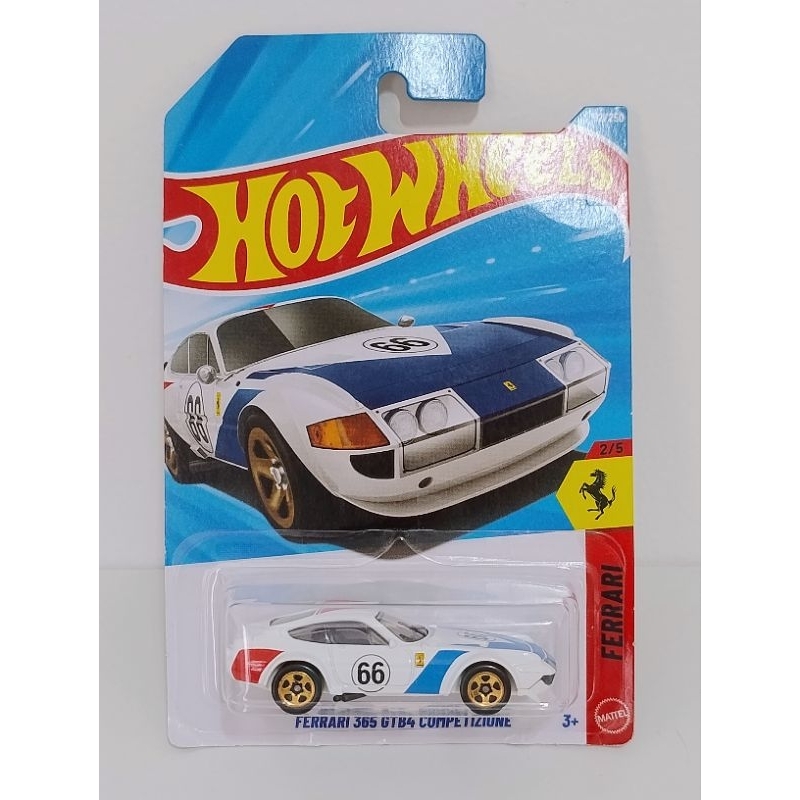 HOT WHEELS 2026 FERRARI 365 GTB4 COMPETIZIONE 1:64 , NOVINHA MINI TOP.