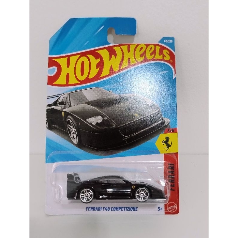 HOT WHEELS 2026 FERRARI F40 COMPETIZIONE PINTURA MARAVILHOSA MINI TOP NOVÍSSIMA 1:64
