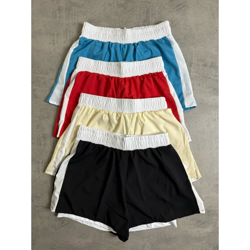 Short Fitness Duplo Tactel Feminino Corrida Academia em Oferta na Shopee