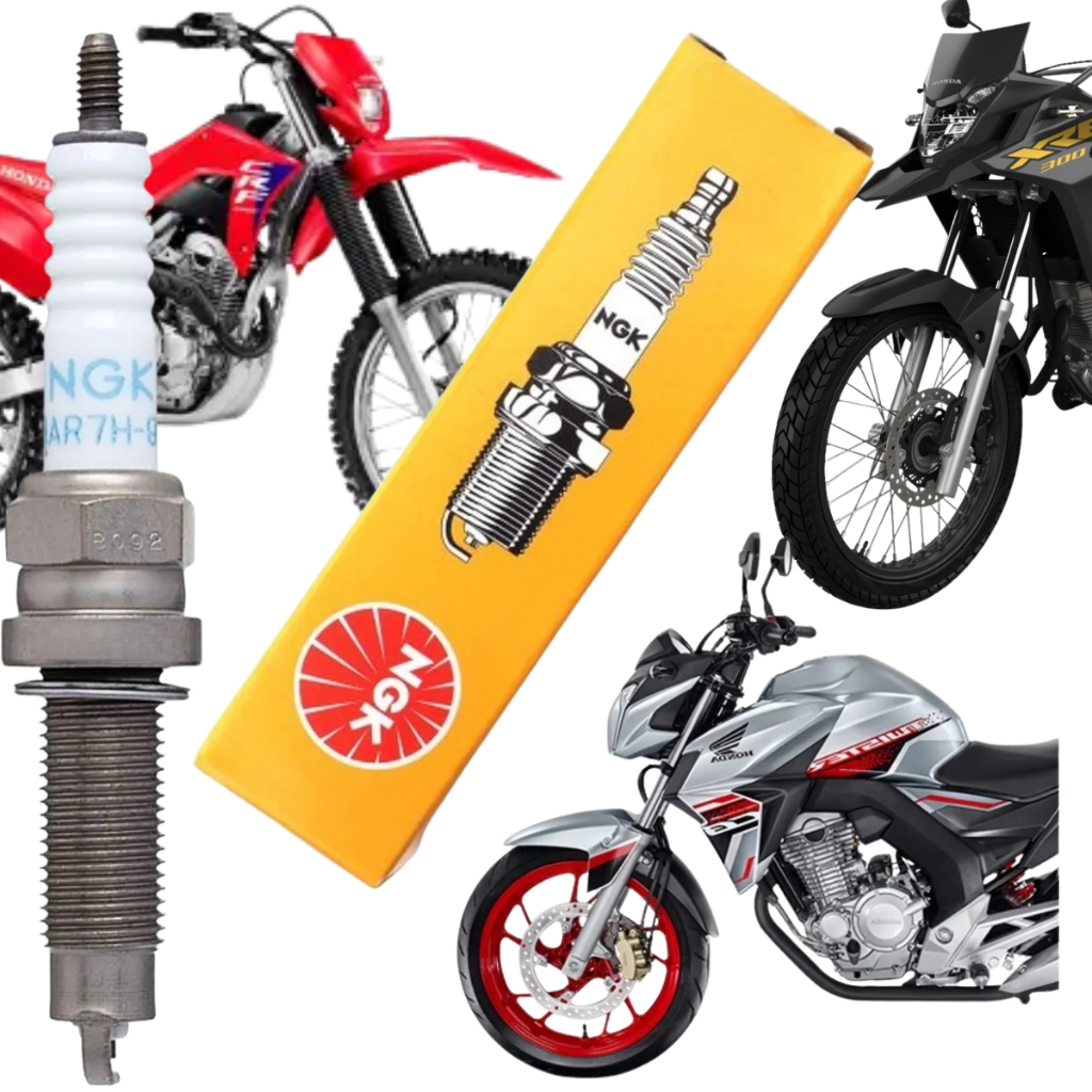 Vela Original Ngk Honda Xre 300 Cb250 Crf 250 2016 À 2023 LMAR7H-9DS - NGK