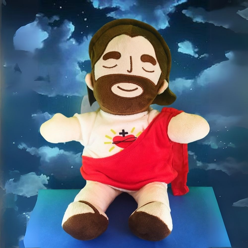 Pelucia Jesus Respira - Lindo presente - Pronta entrega em Oferta na Shopee