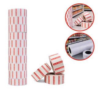 10 Rolos Etiquetas Para Etiquetadora De Preço Mx5500 Fixxar em Oferta na Shopee