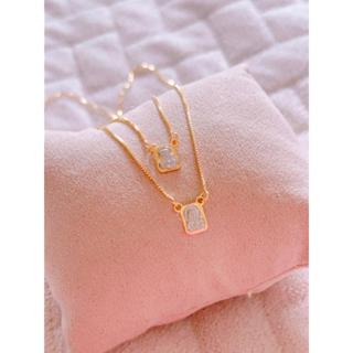 Escapulário Sagrado Coração de Jesus e Nossa Senhora do Carmo – Folheado a Ouro , Antialérgico, Masculino/Feminino em Oferta na Shopee