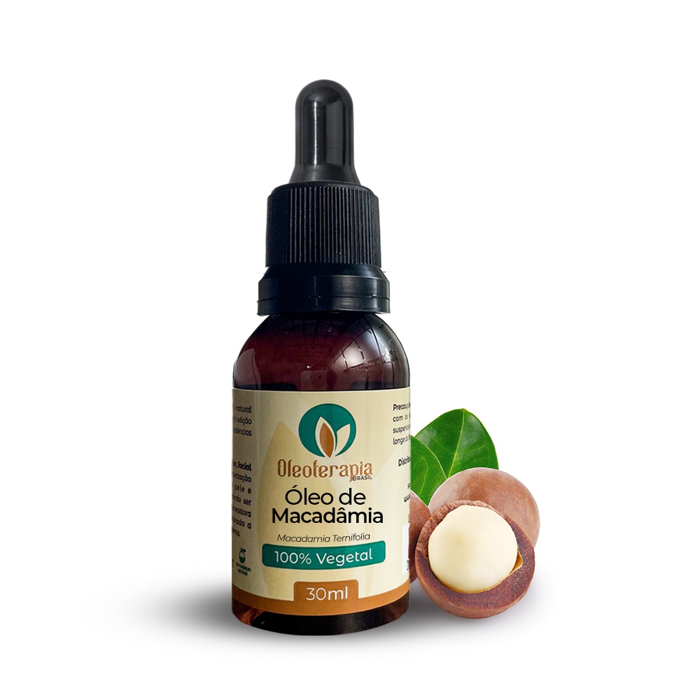 Óleo de Macadâmia Puro - 100% natural uso capilar e corporal em Oferta na Shopee