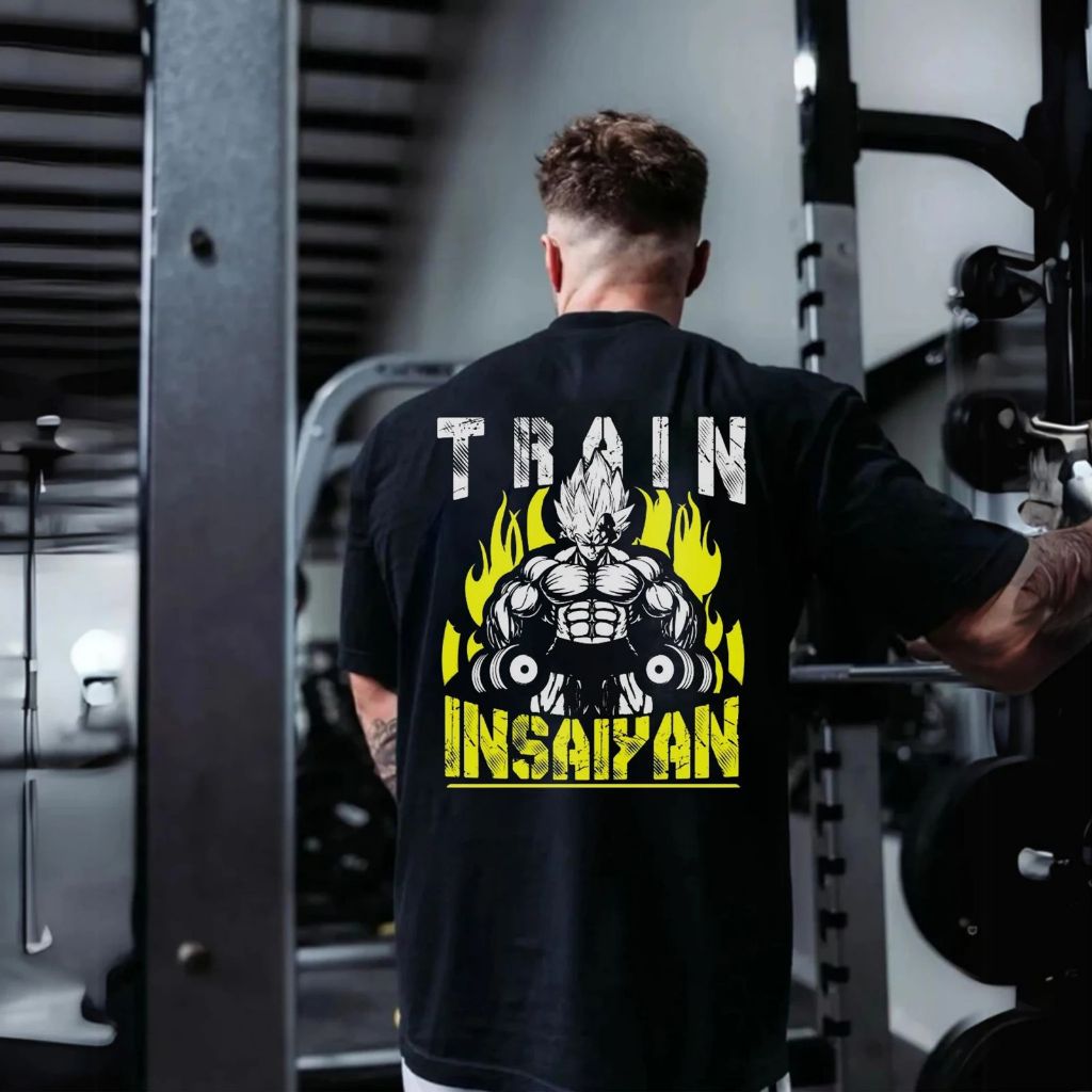 Camiseta Oversized Gym Super Aftersoul Unissex Plus Size P ao G5 100% Algodão