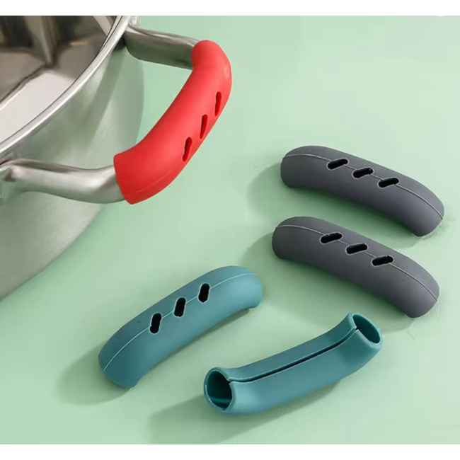 Alça de silicone para cabos de panela - par