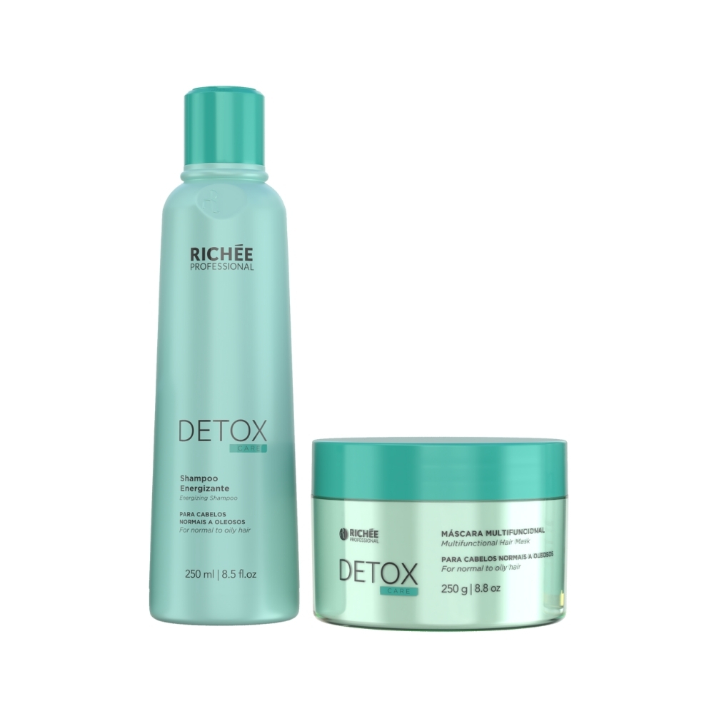Richée Detox Care Kit Shampoo e Máscara em Oferta na Shopee