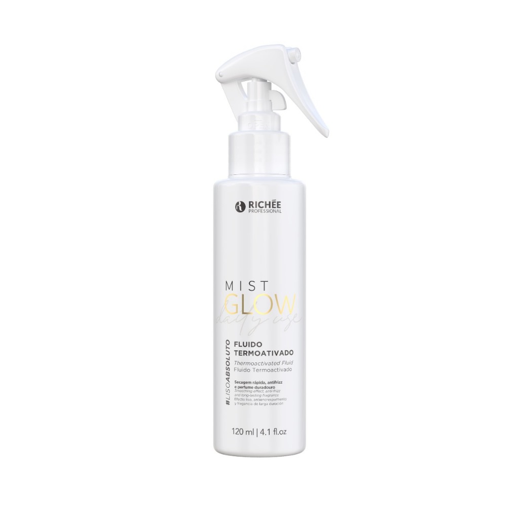 Mist Glow Spray Antifrizz Termoativado 120g em Oferta na Shopee