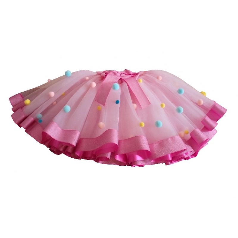 Saia tutu tule infantil fantasia carnaval, mesversário, ensaios fotográficos