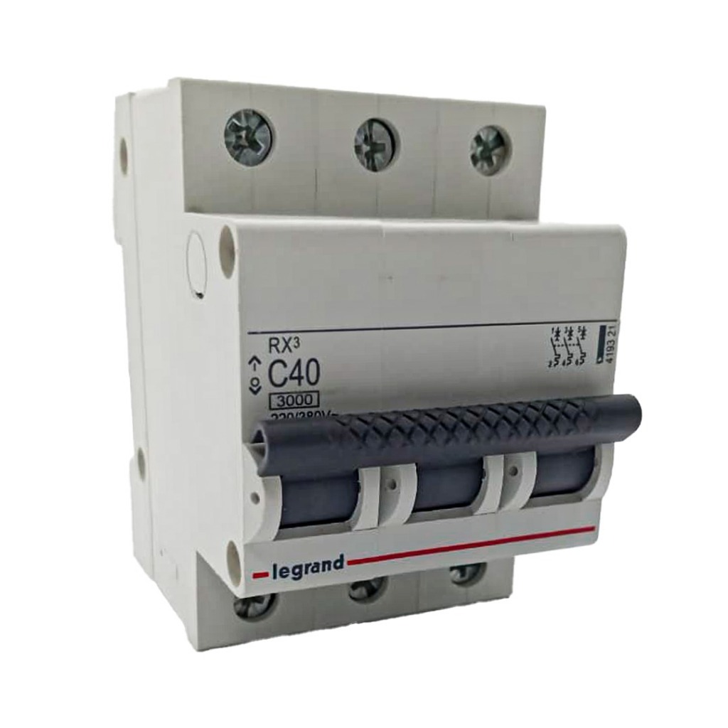 Disjuntor Tripolar 40a Curva C Legrand