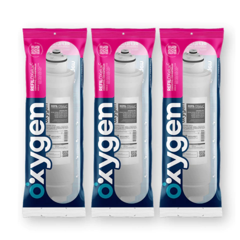 Kit 3 Refil Filtro Compatível Purificador Acqua Pure Electrolux PE12 em Oferta na Shopee