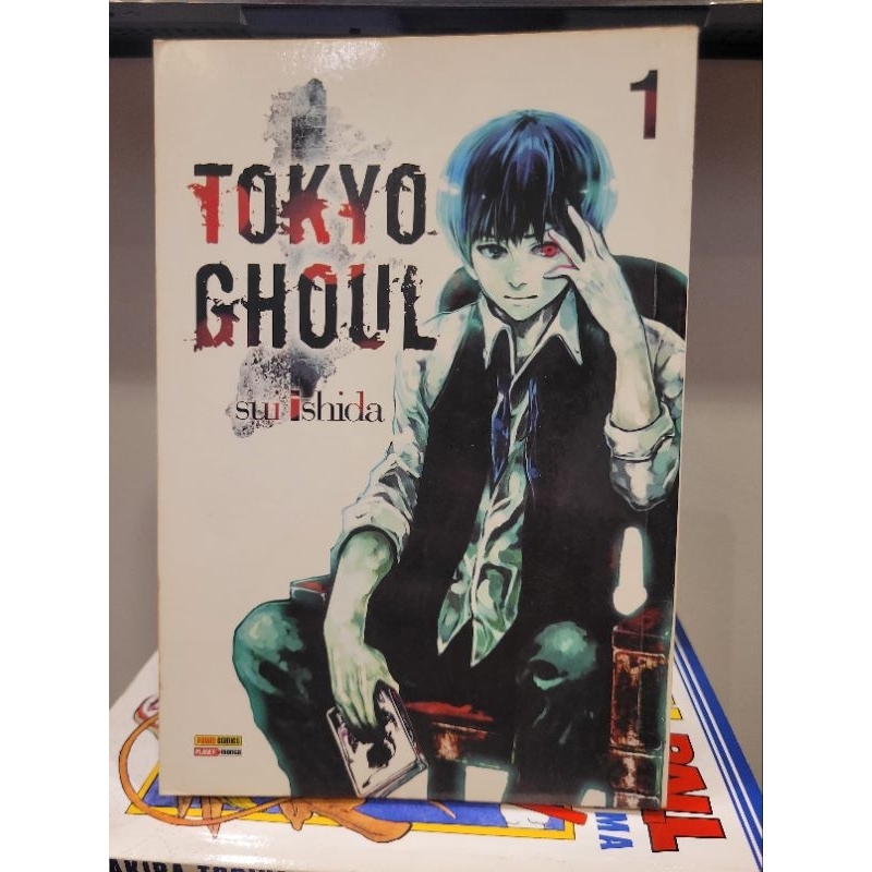 Mangá | Tokyo Ghoul (Volume 1 ao 4) e Tokyo Ghoul:RE (Volume 1)