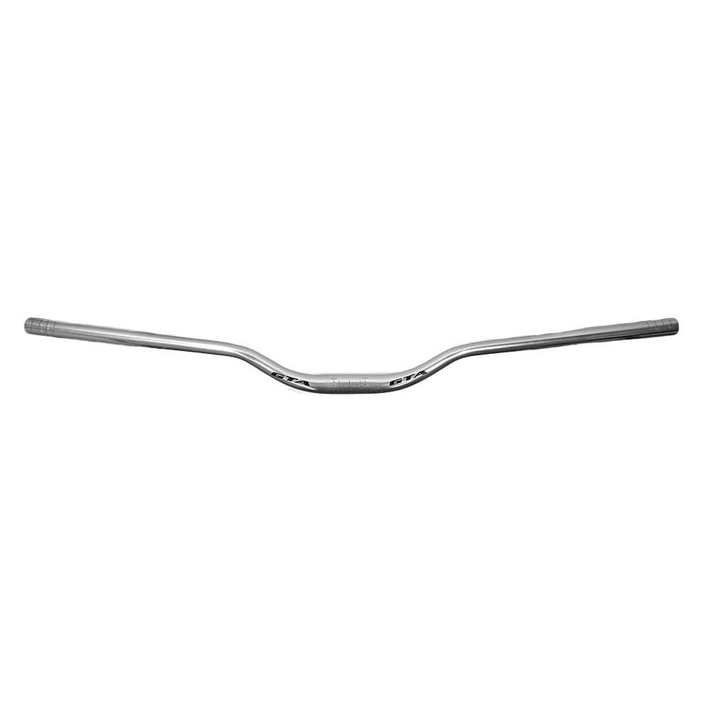 Guidão Bicicleta Elevado Voador Downhill Alto Rise 35mm Aluminio 31.8 800mm Polido