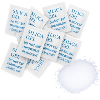 200 sachês de 1g de Sílica Gel Antiumidade | Absorvente de Umidade | Proteção Contra Mofo | Não Tóxico em Oferta na Shopee