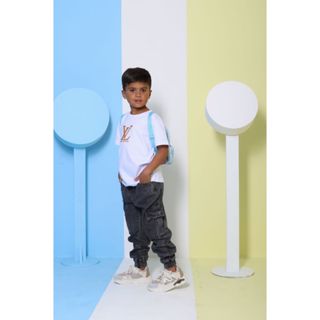 Calça Cargo Infantil Jogger Jeans Grafite com Bolsos Menino 2 ao 16 Anos masculina em Oferta na Shopee