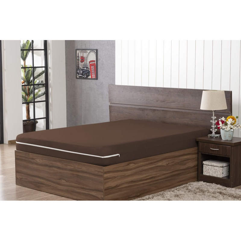 CAPA COM ZIPER PARA COLCHÃO DE CAMA LUXO VÁRIOS TAMAMHOS