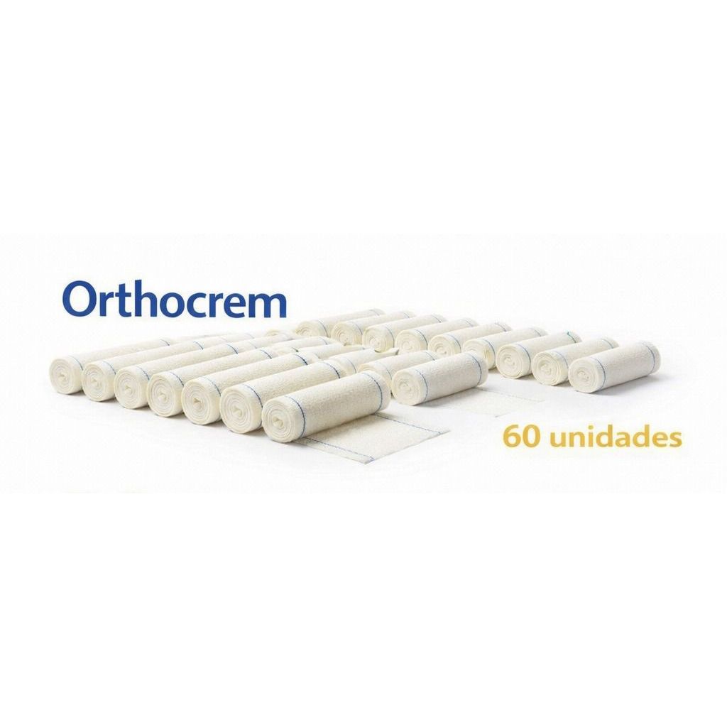 Kit 60un Atadura Crepom Crepe Curativo 10 cm x 180M Alta Qualidade Absorção Elasticidade em Oferta na Shopee