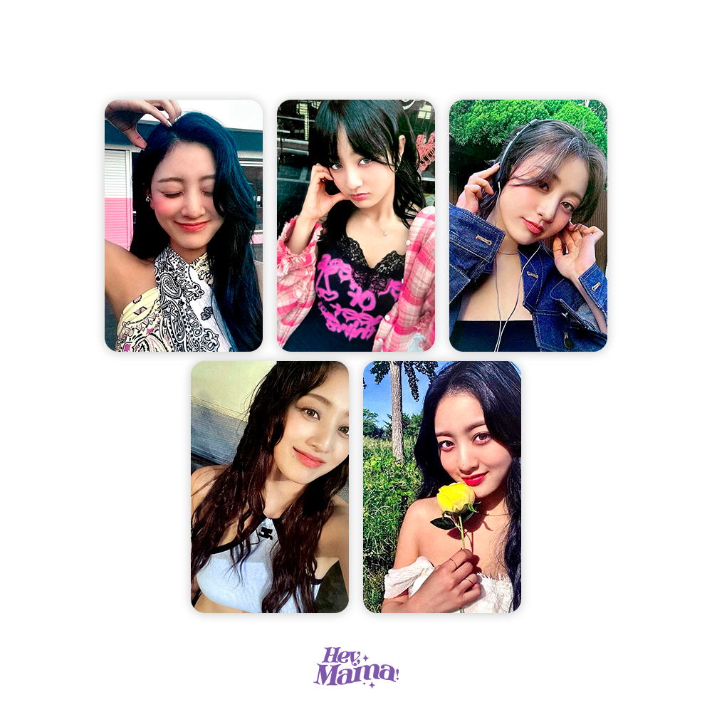 Photocard Jihyo (TWICE) Zone Fanmade