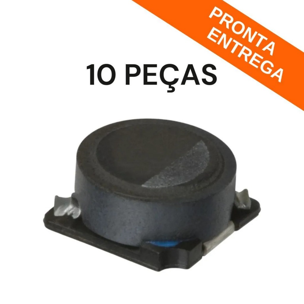 Kit 10 Peças - Indutor Potência 33uH 1.1A SMD SLF6028T-330MR69 (330) 20%