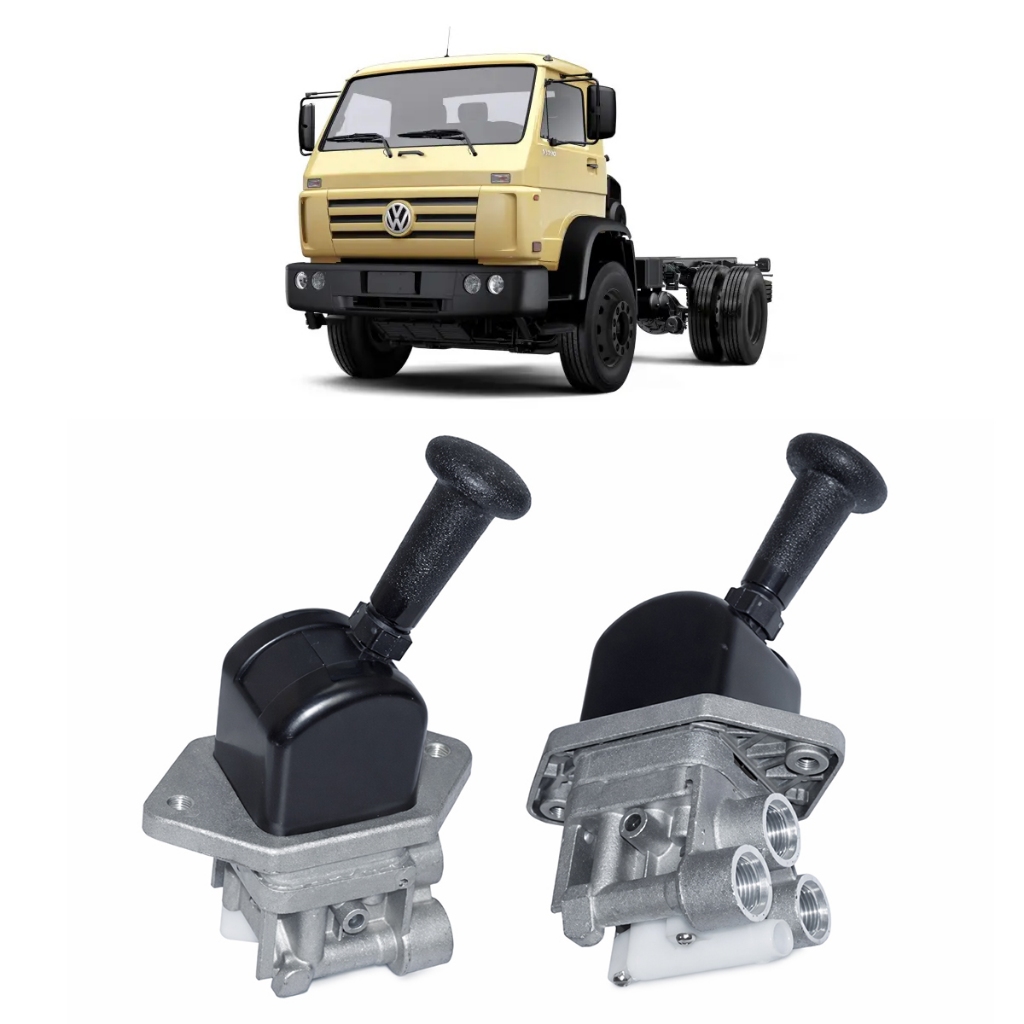 Valvula Freio Mao sem Rabicho 24v Caminhao Volkswagen 18310 15180 17250E 24250
