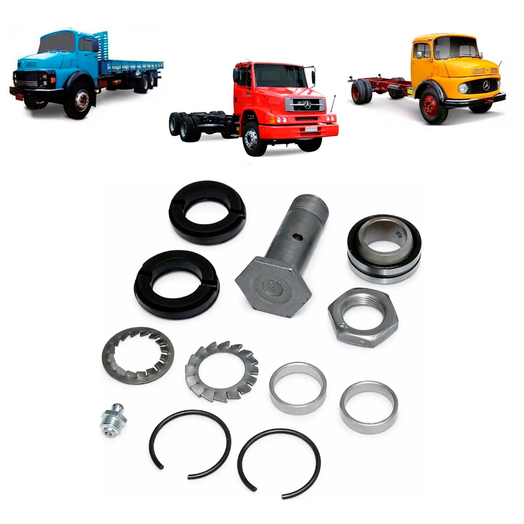 Reparo Estabilizador Dianteiro Com Rotula Mercedes  1313 1513 1519 2013 1618 1718 1620 OF1313 OH1313
