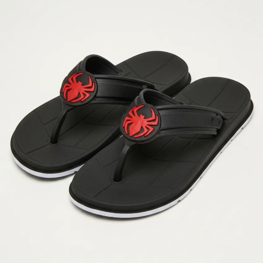 Chinelo Infantil Menino Sandália Homem Aranha Masculino Confortável