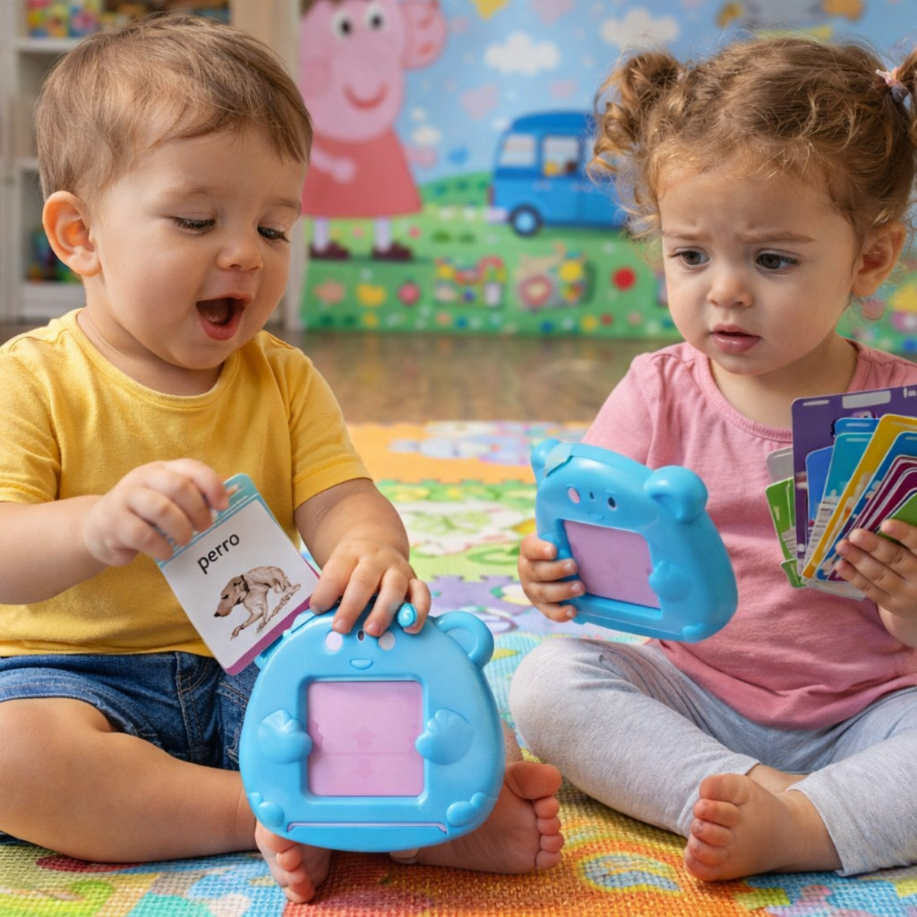 Jogo Didático Inglês Espanhol Infantil Educativo Pedagógico