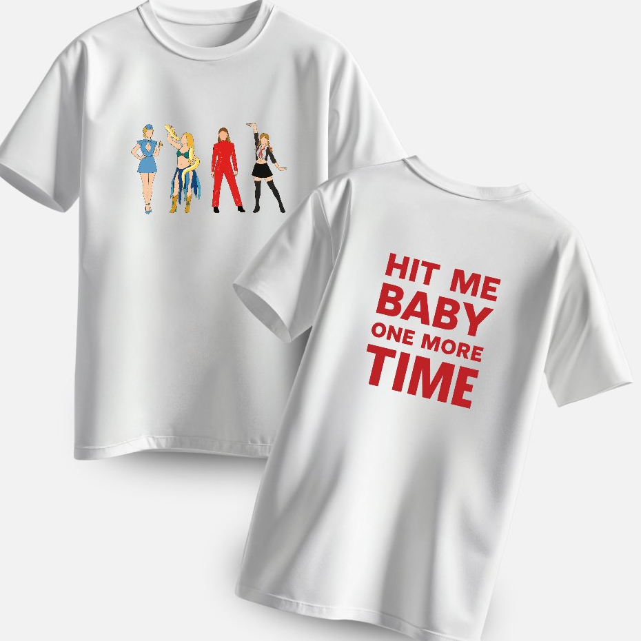 Camiseta Britney Spears  Hit Me Baby One More Time Pop Anos 2000