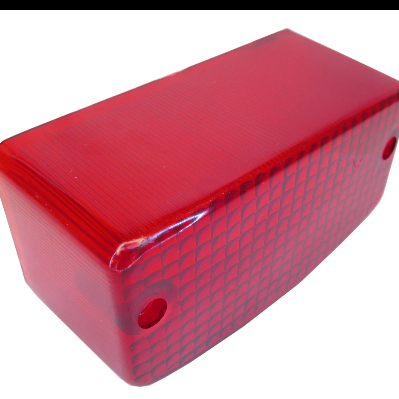 Lente Lanterna Traseira CG 125 Cargo 09 a 13  CG Titan Today 125 92-99 CBX 200 Strada  Xls 125/XL- XLX 250 CB500 98 a 05
