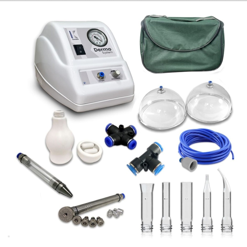 Aparelho de Vacuo Endermo + Pump Peeling Diamante Caneta