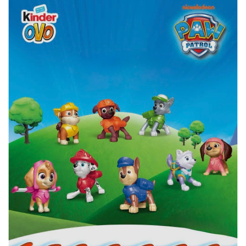 Brinquedo Colecionável Patrulha Canina Original - Kinder Ovo