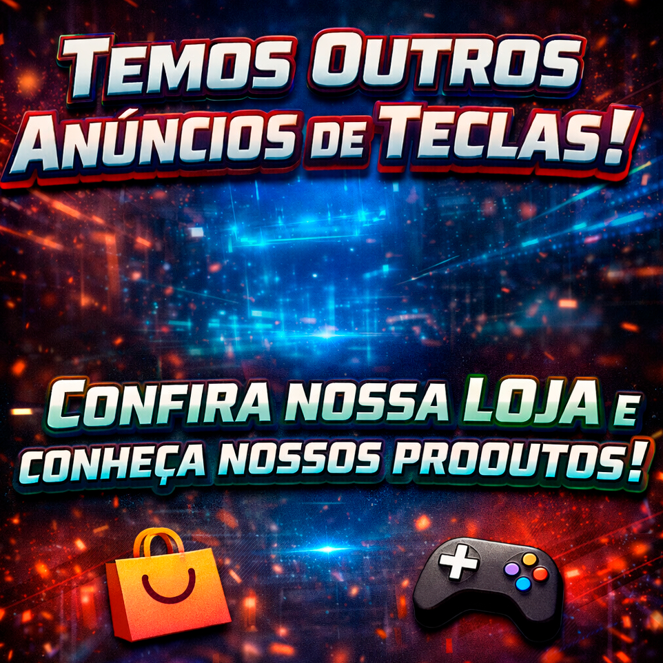 Detalhes do Keycap Tecla Teclado Mecanico Gamer
