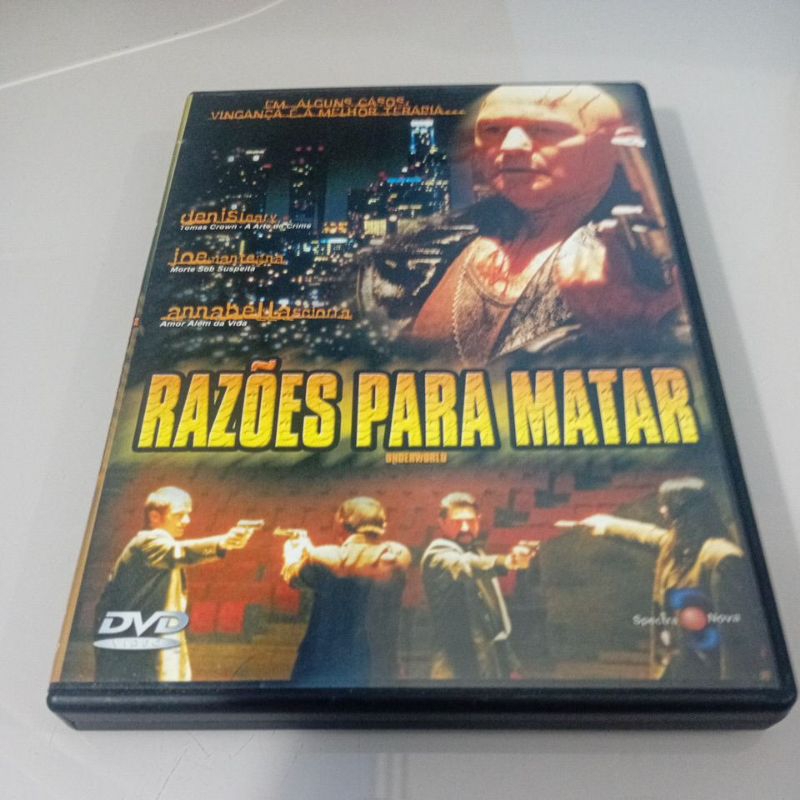 dvd Razões para Matar raridade