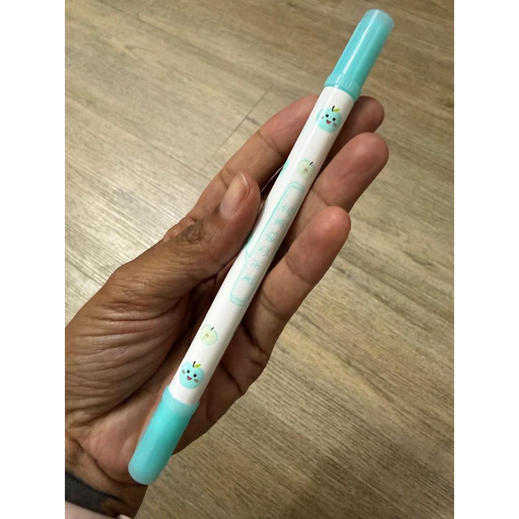 Uma Canetinha Marca Texto Colorida Estilo Kawaii Pastel  Fofa Tema Doces Cor Sortida em Oferta na Shopee