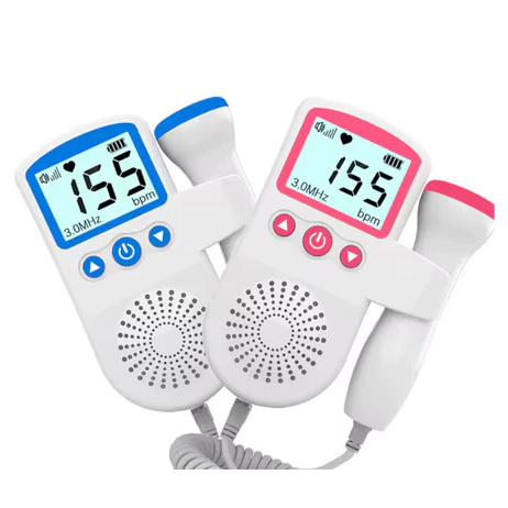 Monitor Fetal Doppler Ultrassom Ouvir Batimentos Bebe em Oferta na Shopee